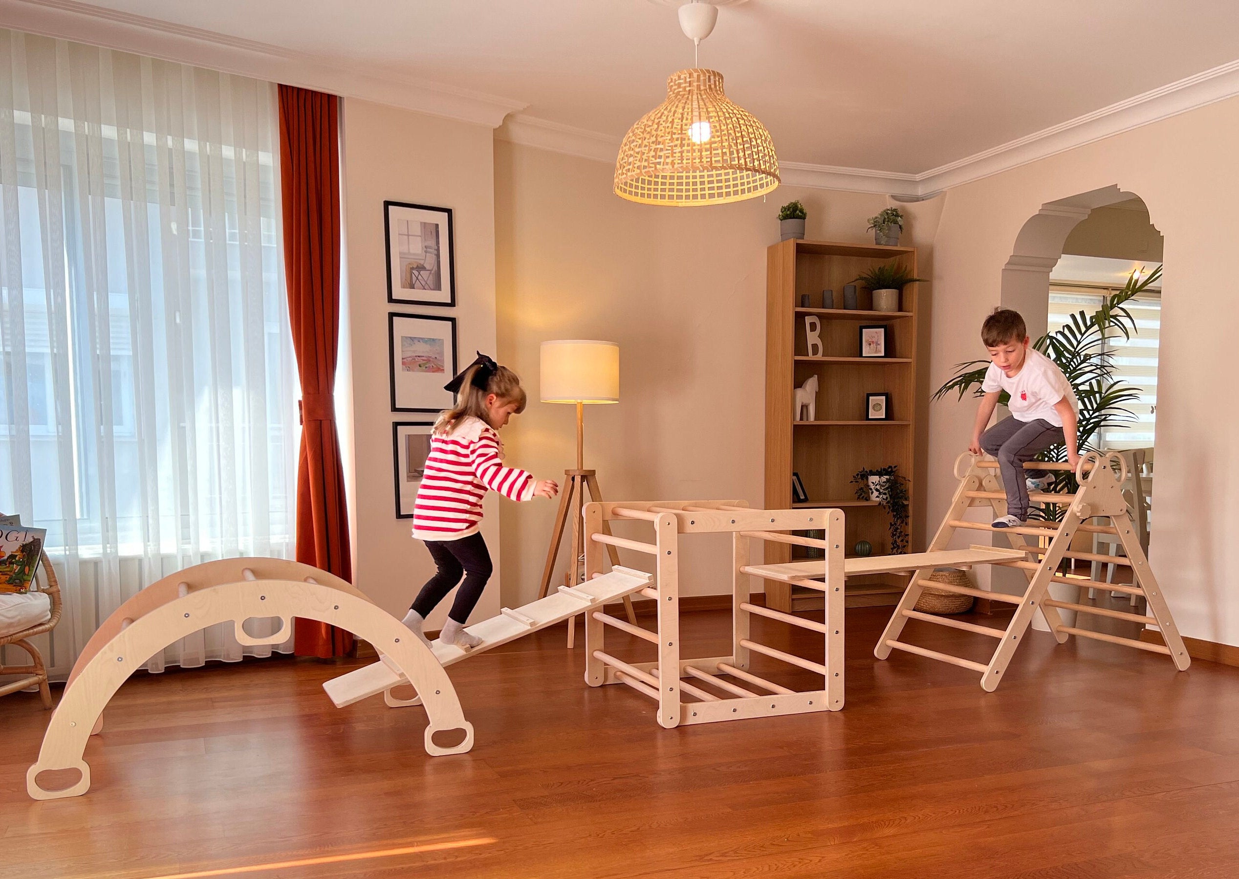 Transformable Climbing Cube with ramp, Montessori Cube for kids, Cube ...