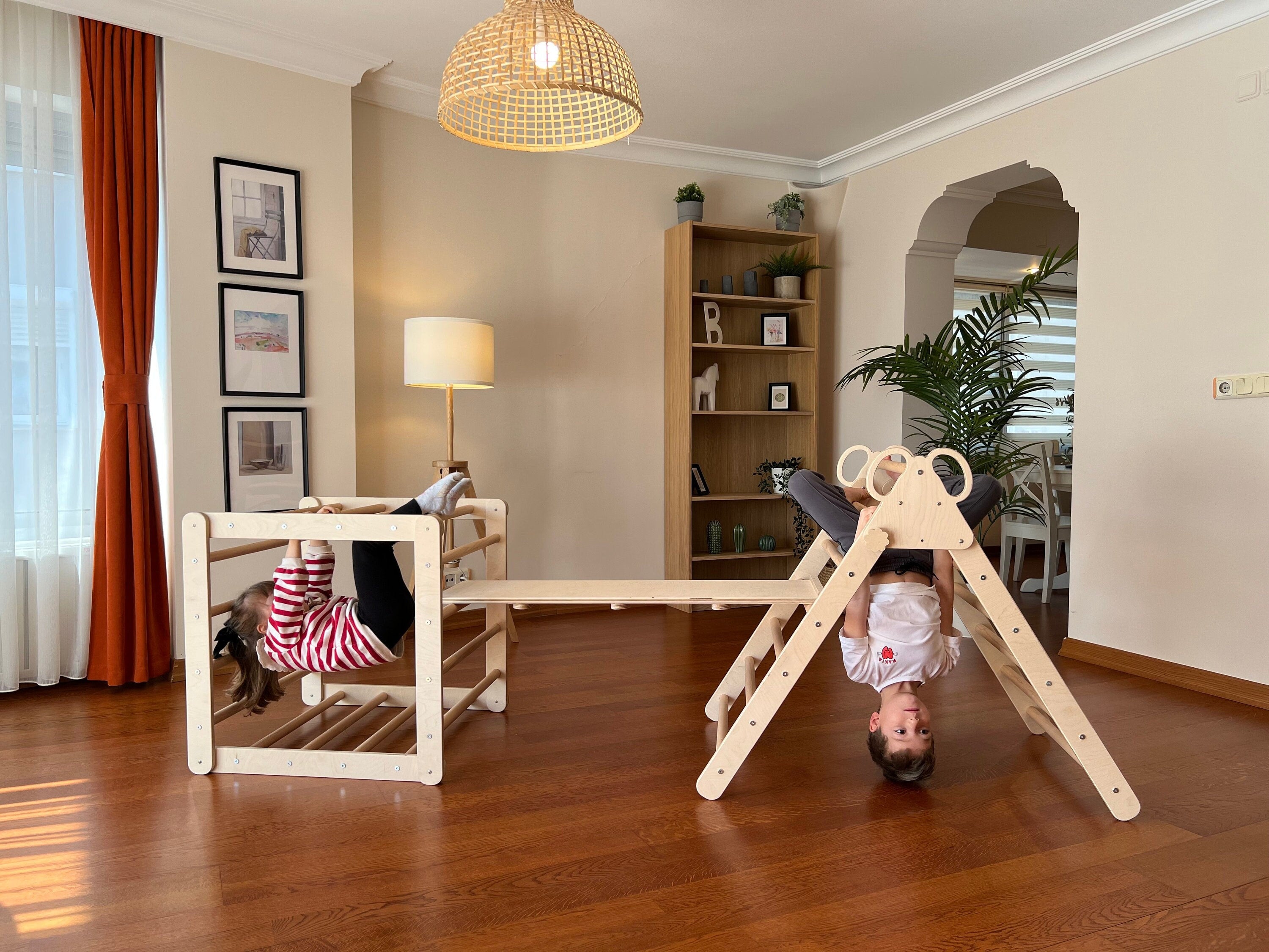 Transformable Climbing Cube with ramp, Montessori Cube for kids, Cube ...